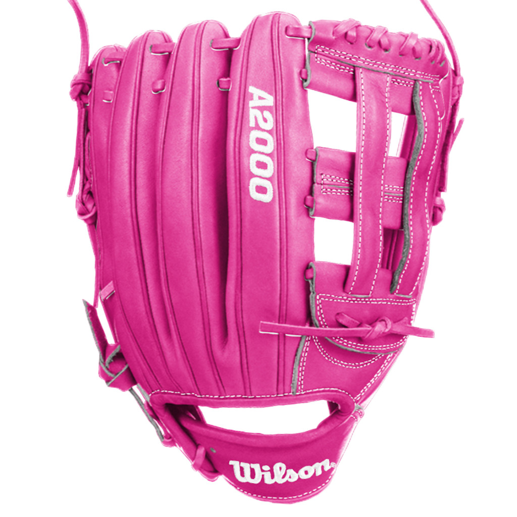 CUSTOM WILSON A2000 SP125 - PINK - 12.5" BASEBALL/SOFTBALL GLOVE