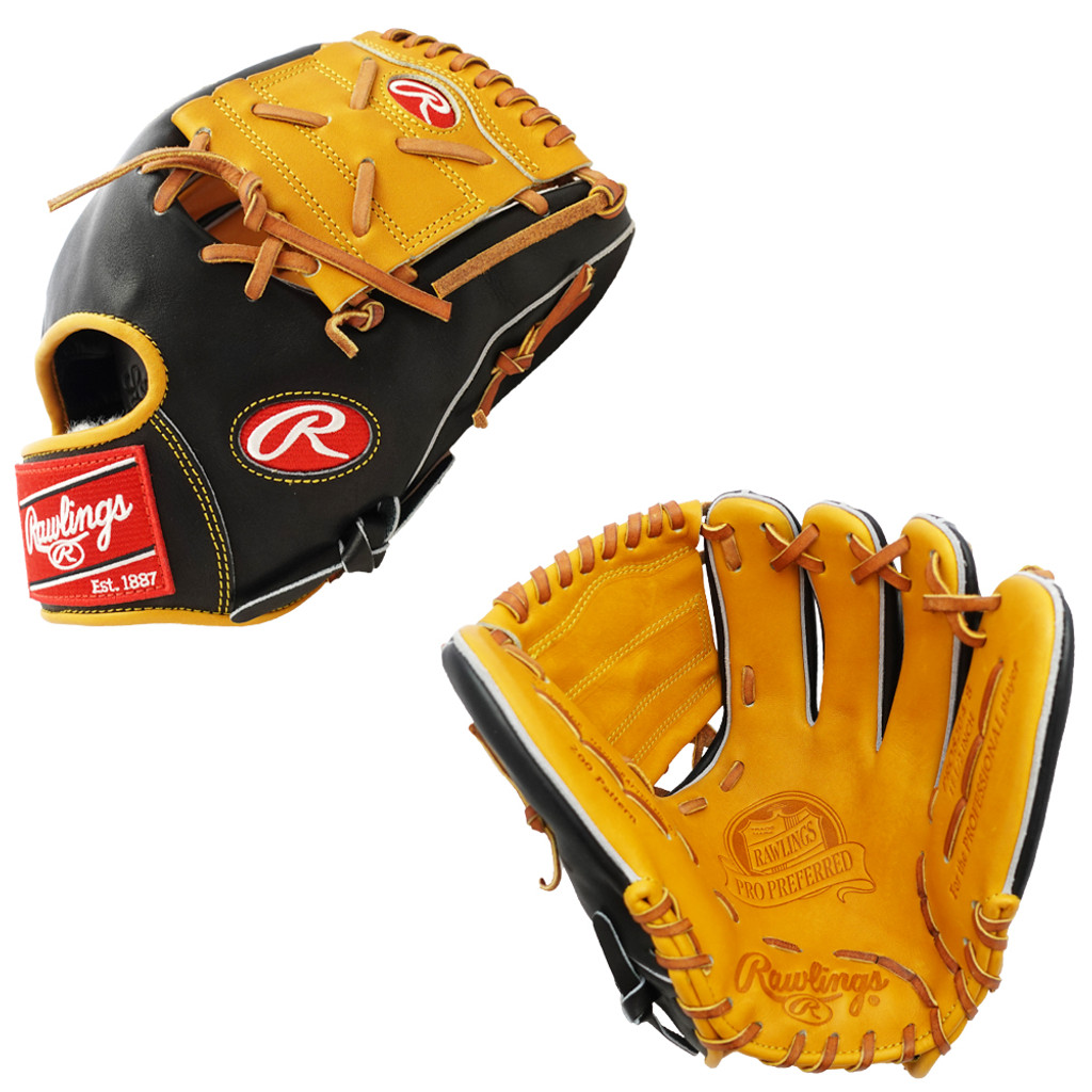 CUSTOM RAWLINGS PRO PREFERRED PROS204-8 - BKRT - 11.5" BASEBALL GLOVE