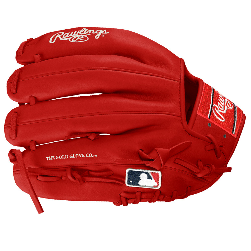 CUSTOM RAWLINGS HEART OF THE HIDE PROKB17-6 - RED - 12.25" BASEBALL GLOVE