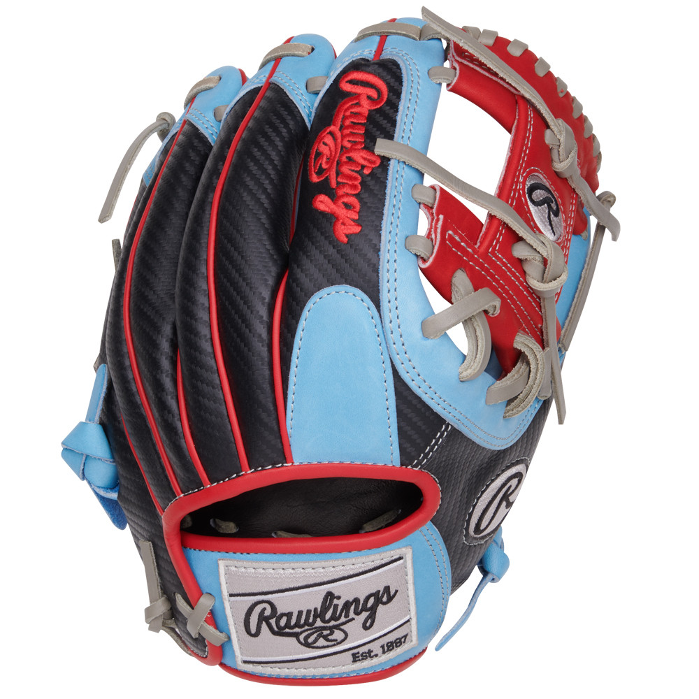 Rawlings Heart of the Hide グローブ 赤黒水色 RAWLINGS HEART OF THE HIDE PROR204-2CBS - 11.5