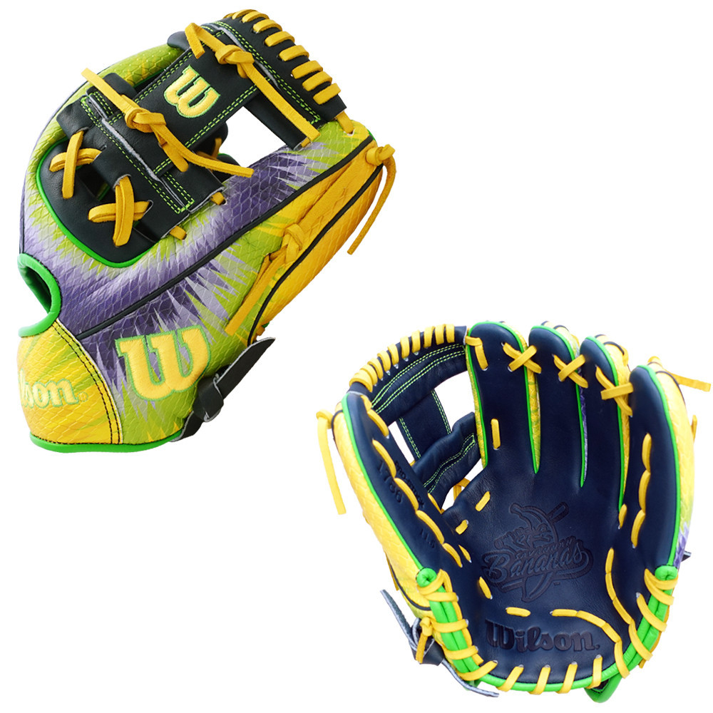 WILSON A2000 1786 - WBW102222115 - BANANAS TIE DYE - 11.5