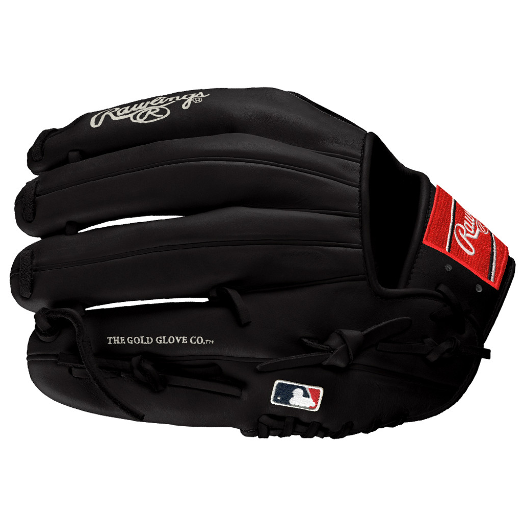 CUSTOM RAWLINGS HEART OF THE HIDE PRONP6-2 - BLACK - 12" BASEBALL GLOVE