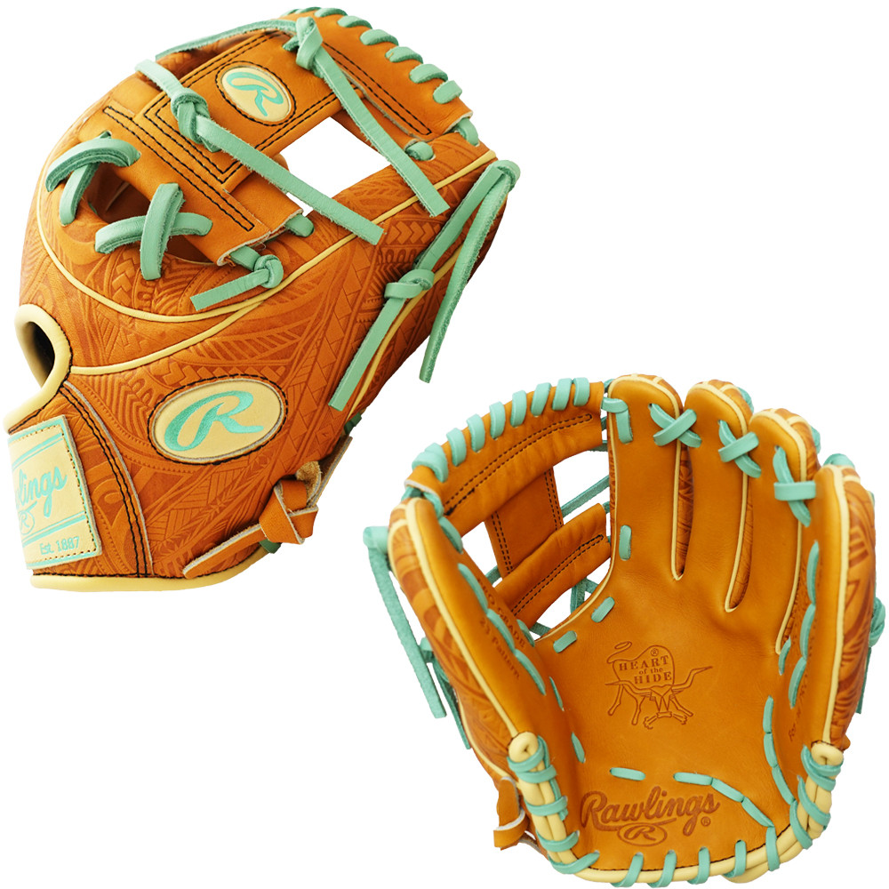 EXCLUSIVE RAWLINGS HEART OF THE HIDE PRO234-2TM - TRIBAL - 11.5