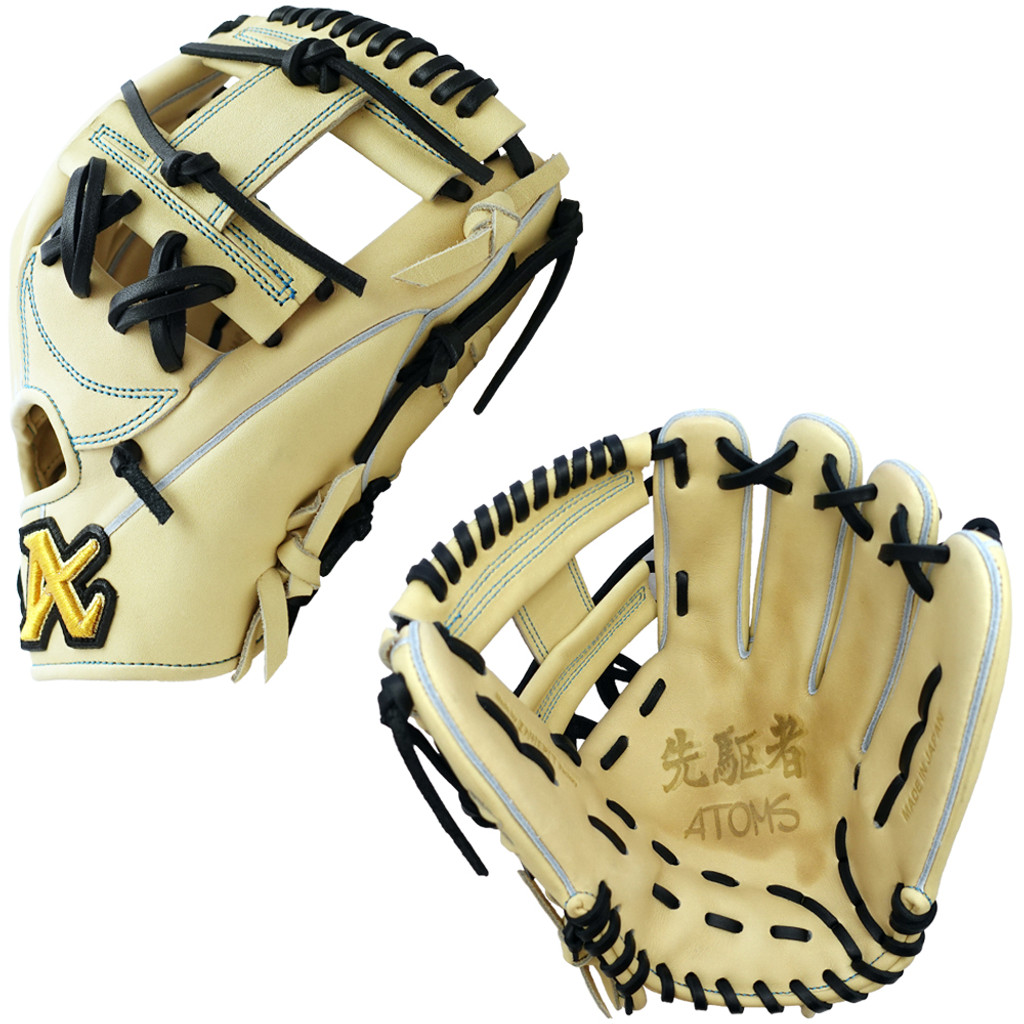 ATOMS PROFESSIONAL LINE AJK-06 - MADE IN JAPAN - BLBK - 11.5" BASEBALL GLOVE