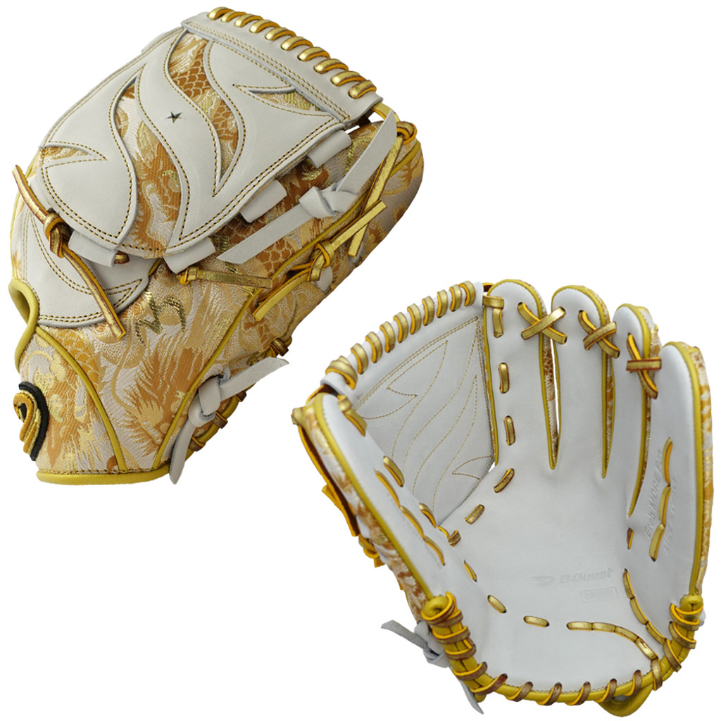 EXCLUSIVE D-QUEST - WHITE ALL-STAR - ROBERT SUAREZ - MADE IN JAPAN - 12" BASEBALL GLOVE