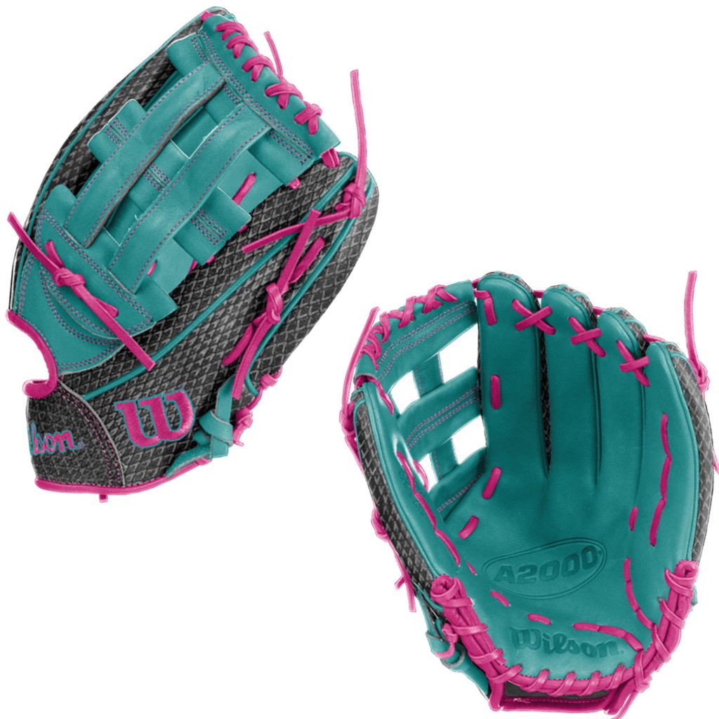 CUSTOM WILSON A2000 SP125 - NIGHTS - 12.5" BASEBALL/SOFTBALL GLOVE