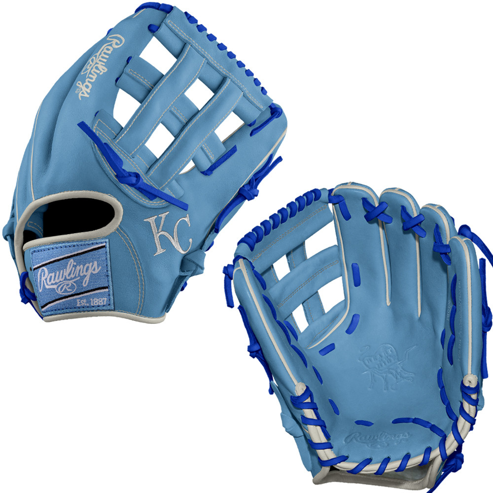 CUSTOM RAWLINGS HEART OF THE HIDE PRO206-6 - ROYALS - 12