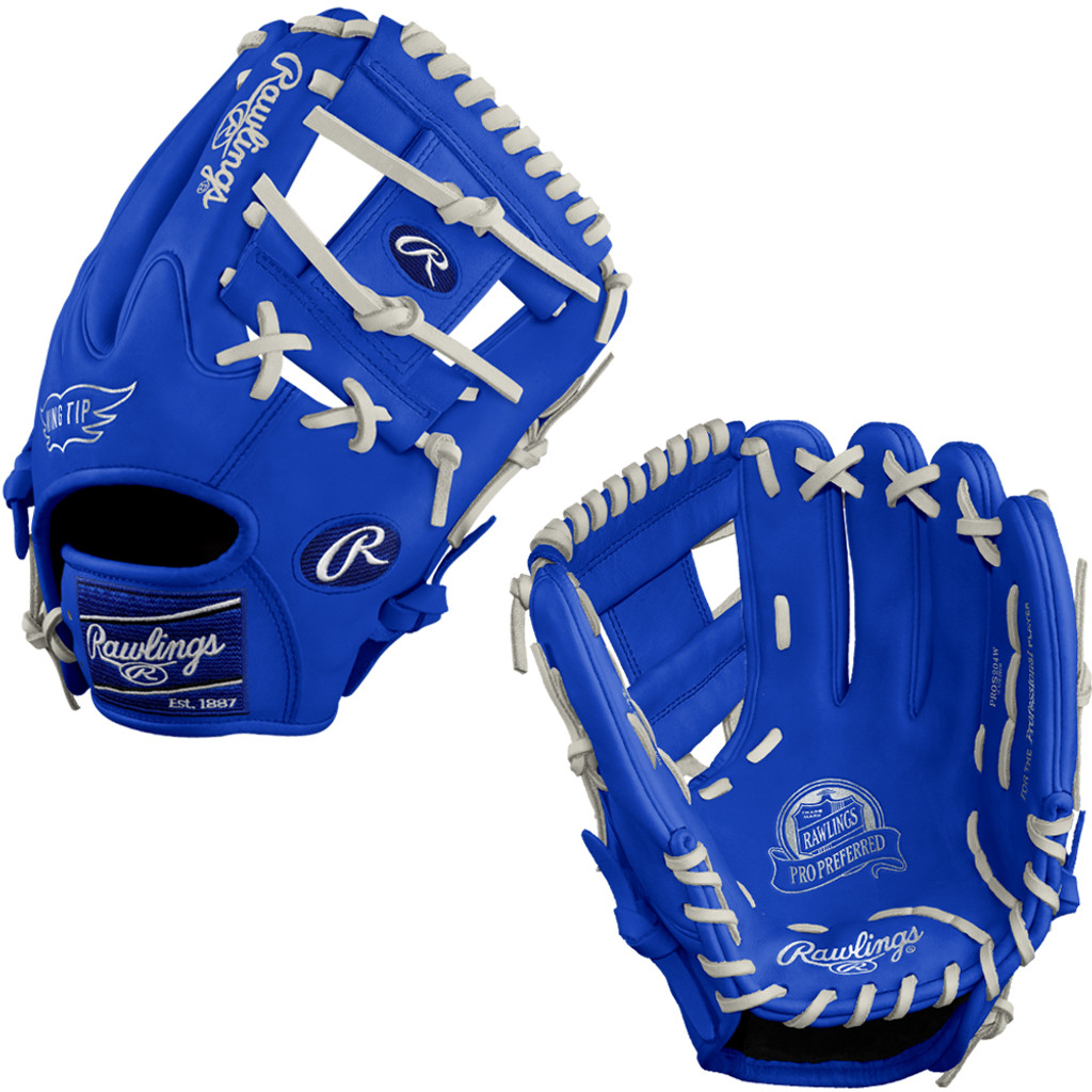 CUSTOM RAWLINGS PRO PREFERRED PROS204W-2 - VRWH - 11.5" BASEBALL GLOVE