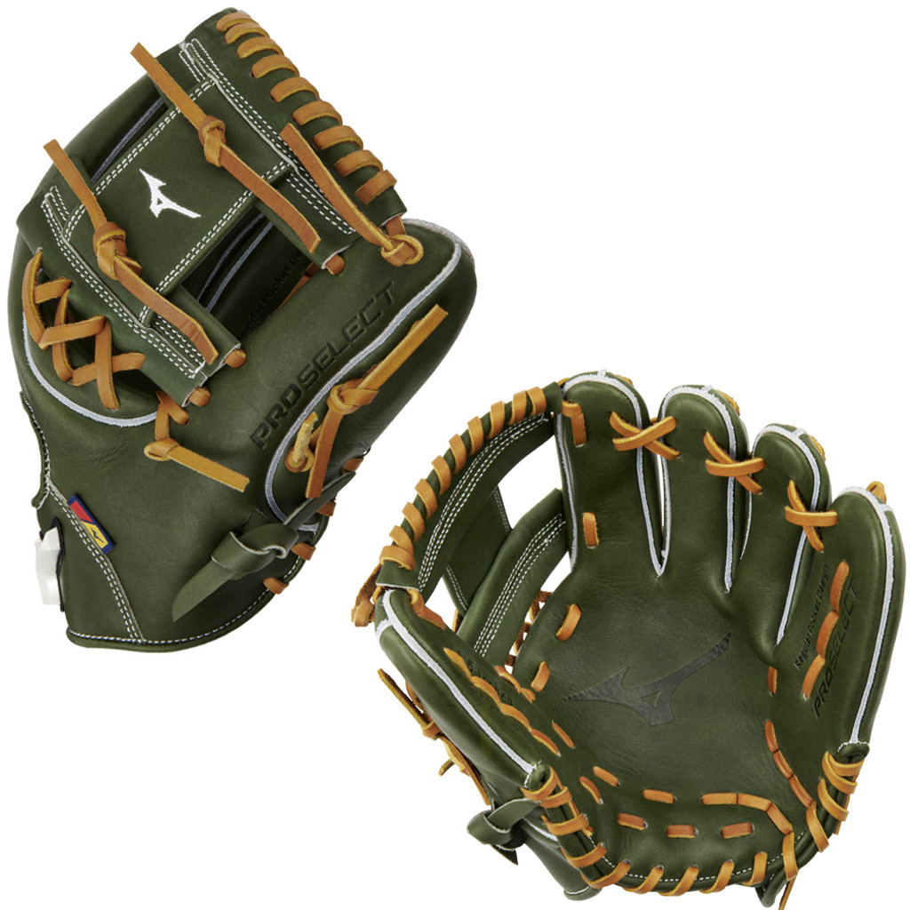 MIZUNO PRO SELECT GPS-41R - GREEN - 11.5" BASEBALL GLOVE