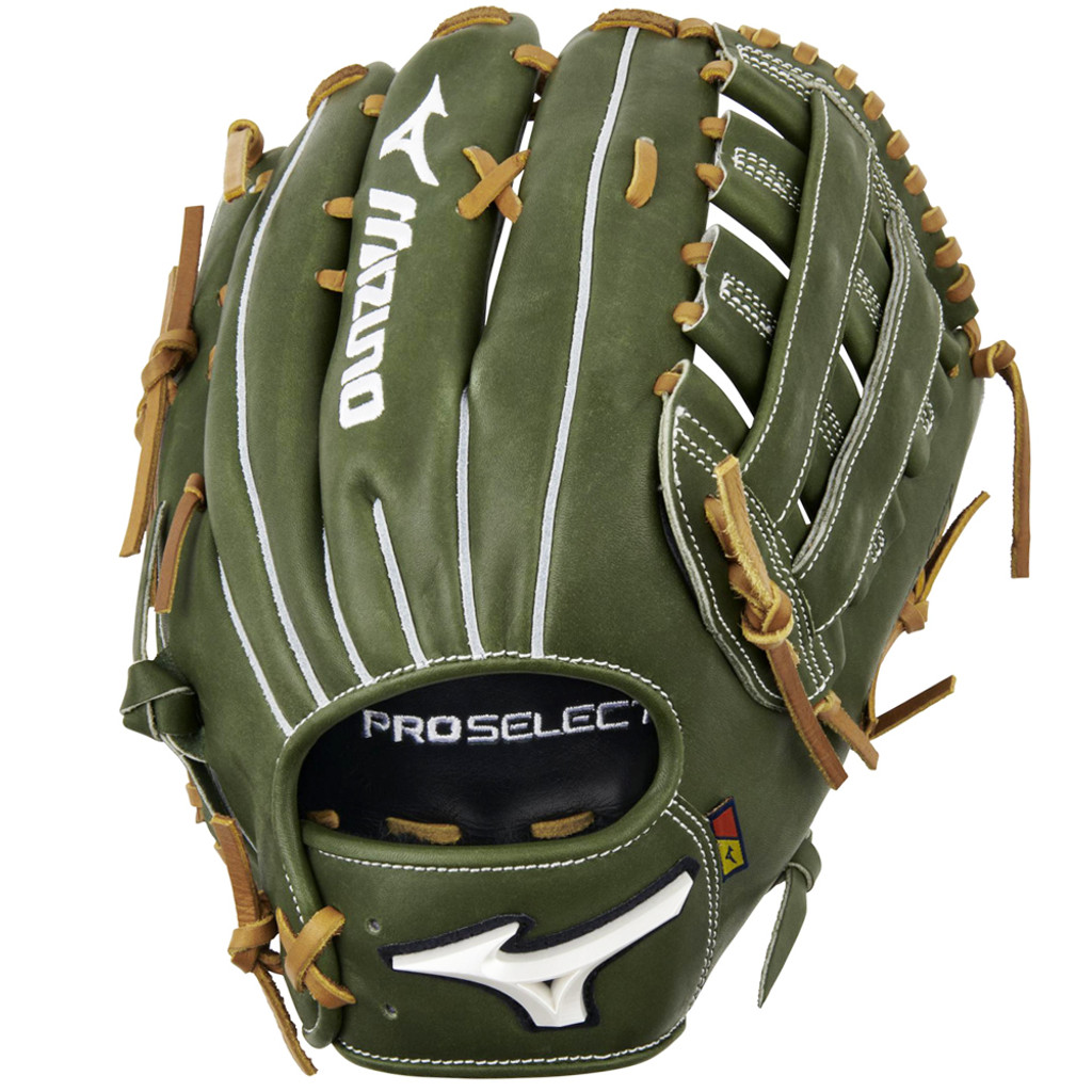 MIZUNO PRO SELECT GPS-72D - GREEN - 12.75" BASEBALL GLOVE