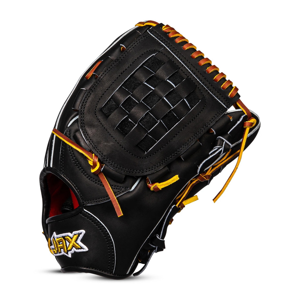 CUSTOM JAX LJ-10 - BLACK - BASKET - 12.25" BASEBALL GLOVE