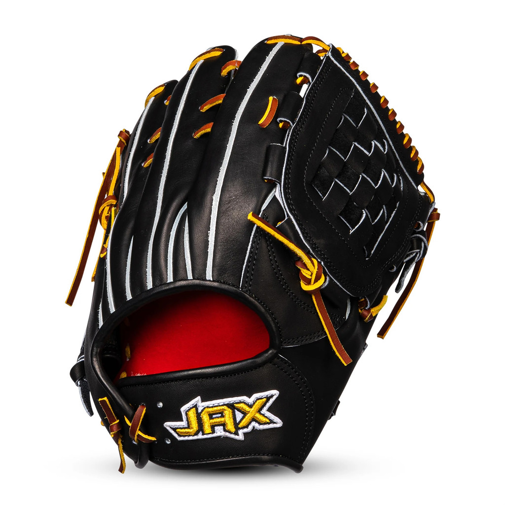 CUSTOM JAX LJ-10 - BLACK - BASKET - 12.25" BASEBALL GLOVE