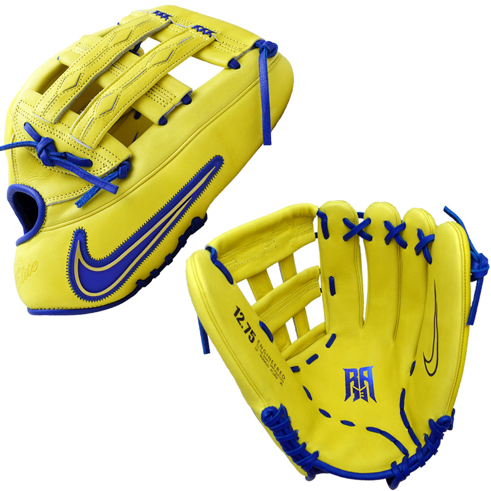 NIKE VAPOR ELITE - RONALD ACUNA JR. - YLW/RYL - 12.75