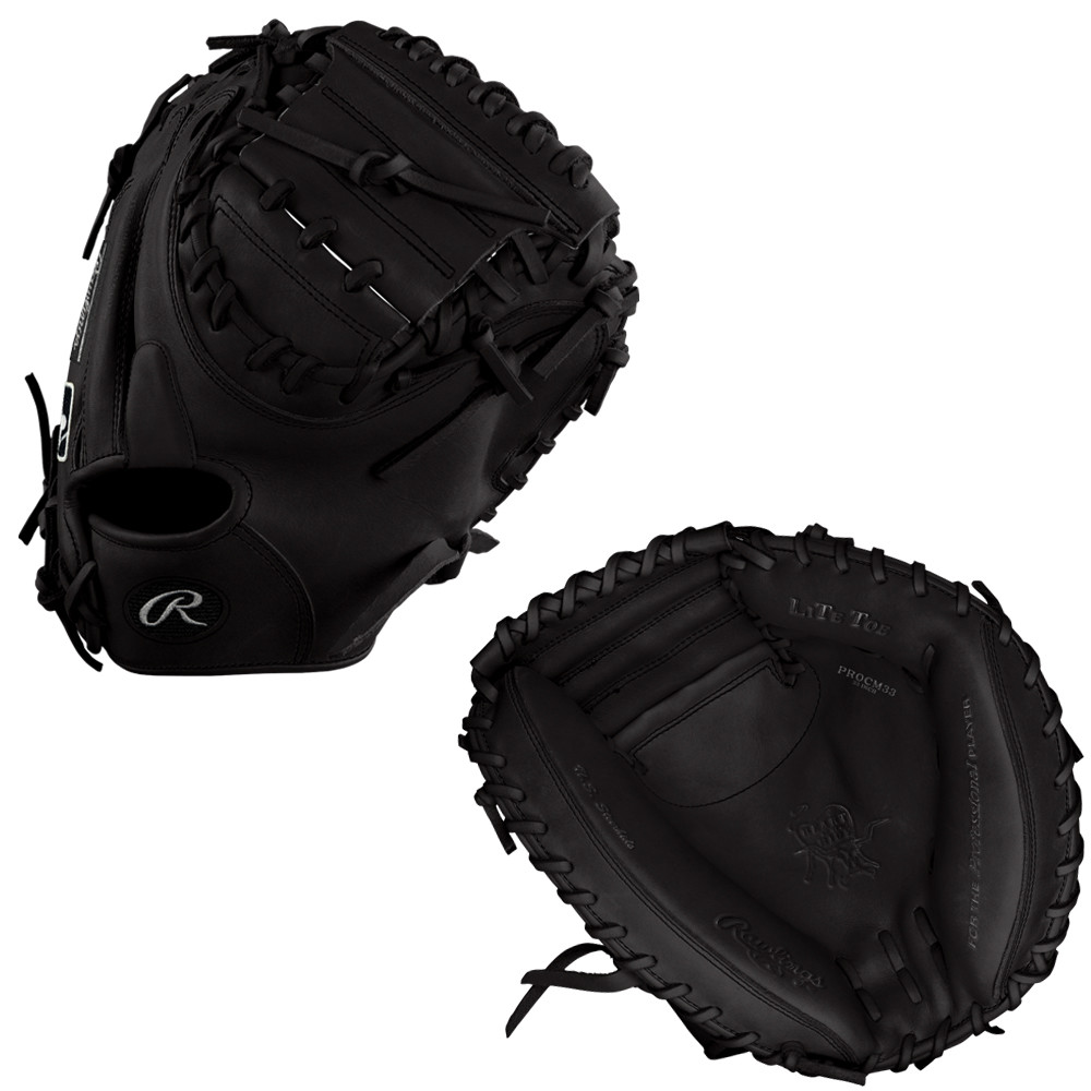 CUSTOM RAWLINGS HEART OF THE HIDE PROCM33-23 - STEALTH - 33" CATCHER'S MITT