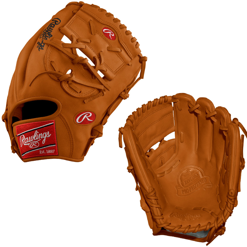 CUSTOM RAWLINGS PRO PREFERRED PROS206-9 - TAN - 12" BASEBALL GLOVE