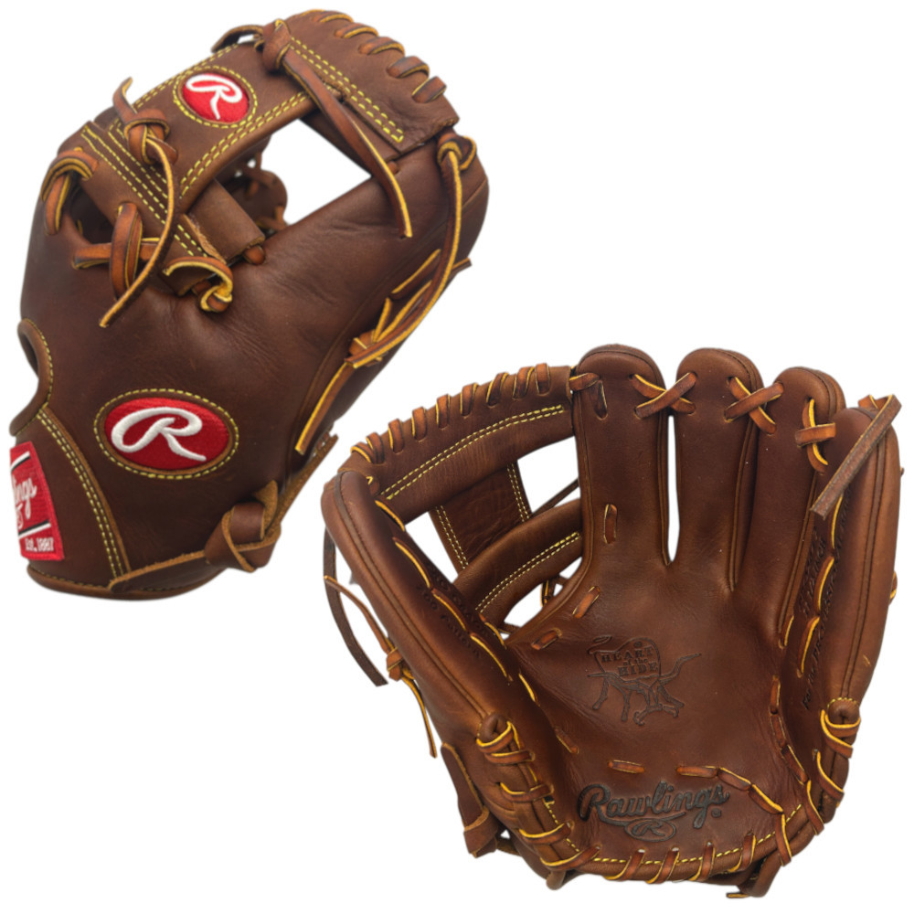 CUSTOM RAWLINGS HEART OF THE HIDE PRO204-2 - TIMBERGLAZE - 11.5” BASEBALL GLOVE