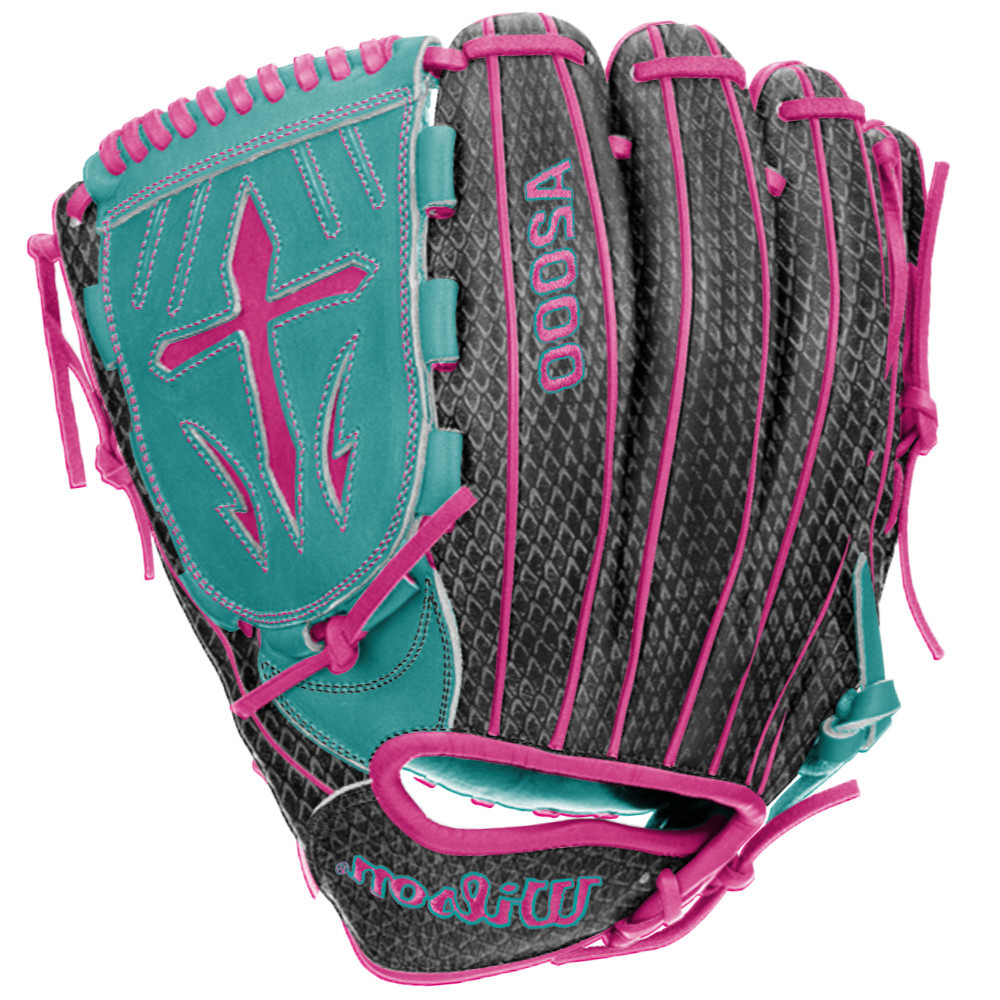 CUSTOM WILSON A2000 B23 - NIGHTS - 12" LHT BASEBALL GLOVE