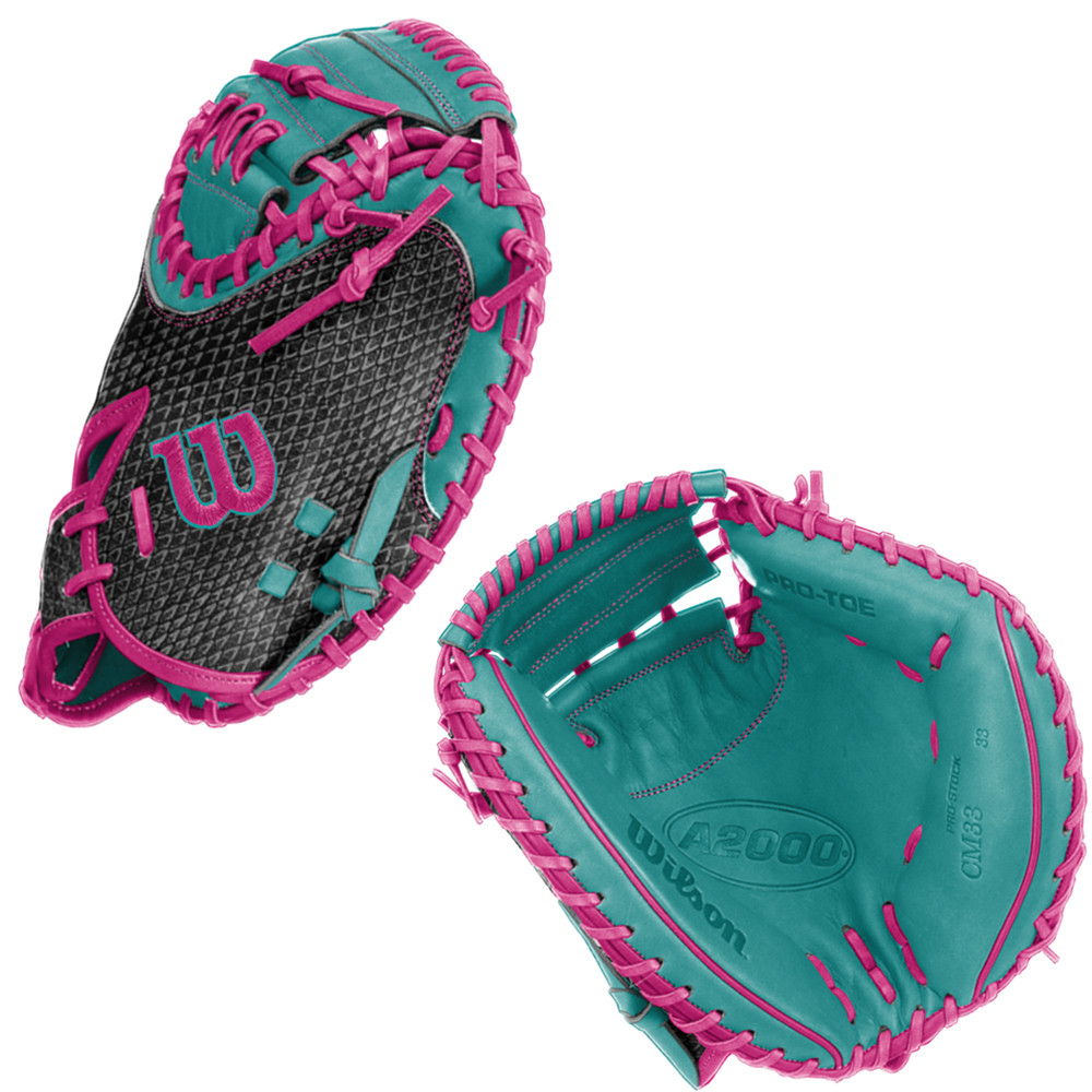 CUSTOM WILSON A2000 CM33 - NIGHTS - 33" RHT CATCHER'S MITT