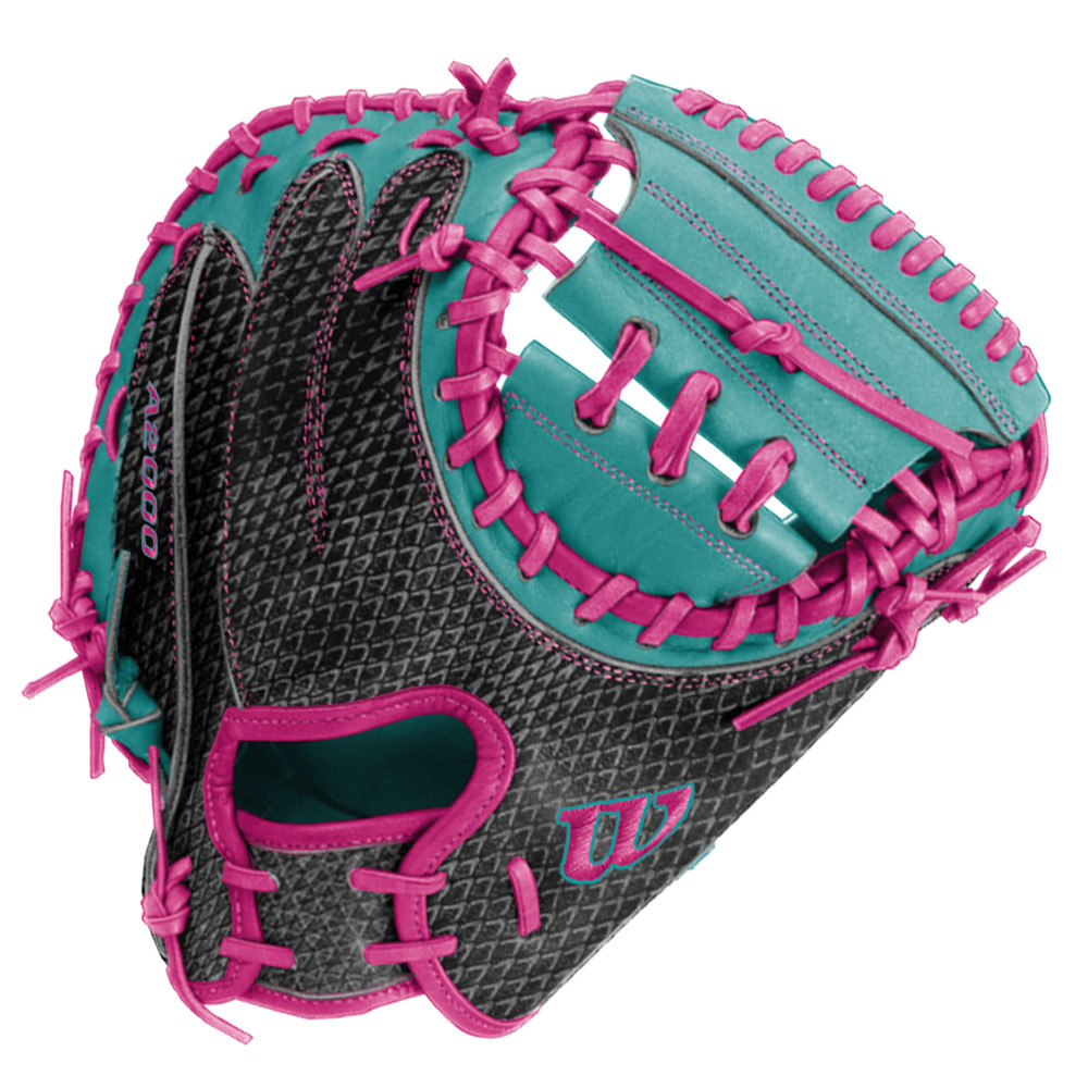 CUSTOM WILSON A2000 CM33 - NIGHTS - 33" RHT CATCHER'S MITT