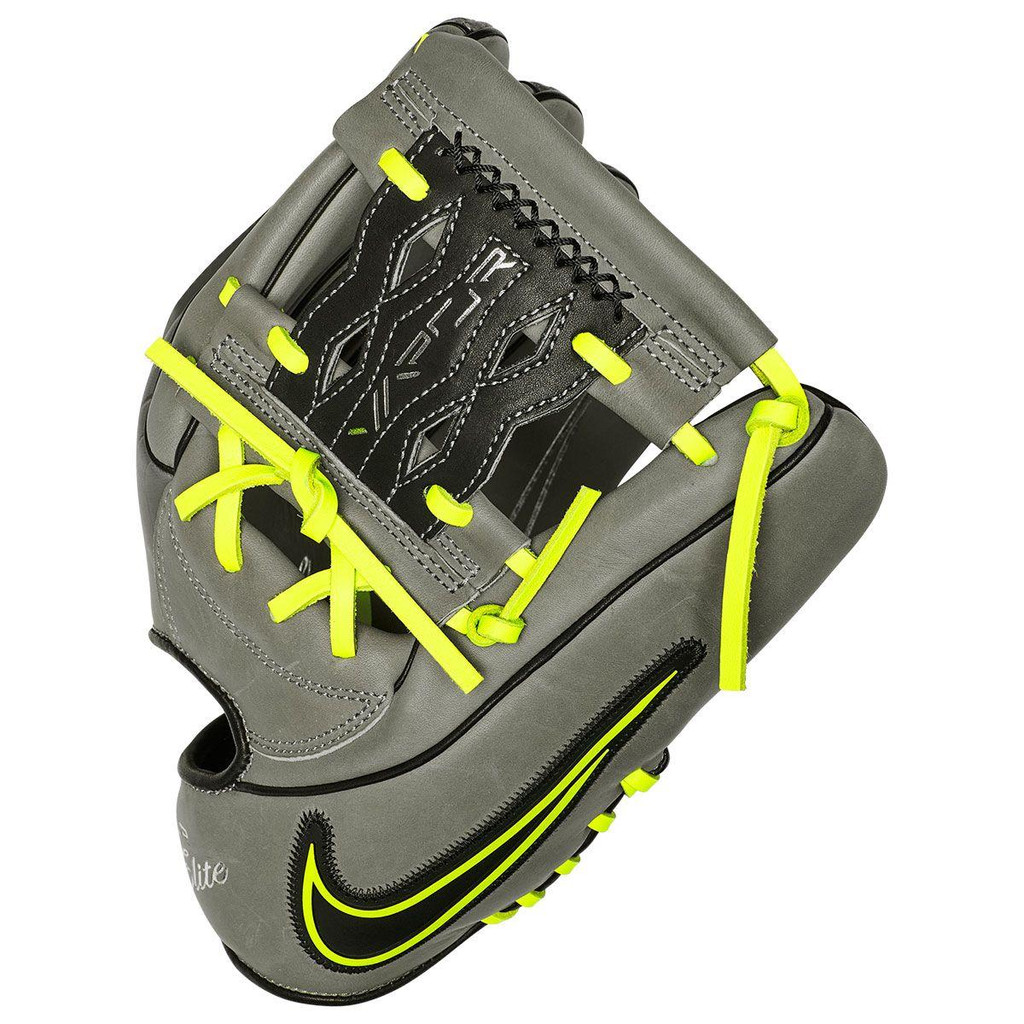 NIKE VAPOR ELITE - GREY/VOLT - 11.5" BASEBALL GLOVE