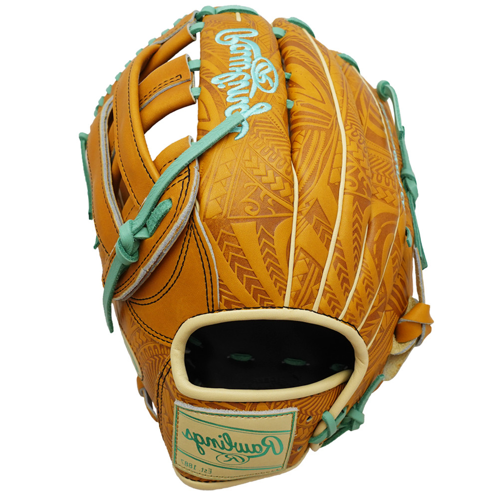 EXCLUSIVE RAWLINGS HEART OF THE HIDE PROR3039-6TM - TRIBAL - 12.75" LHT BASEBALL GLOVE