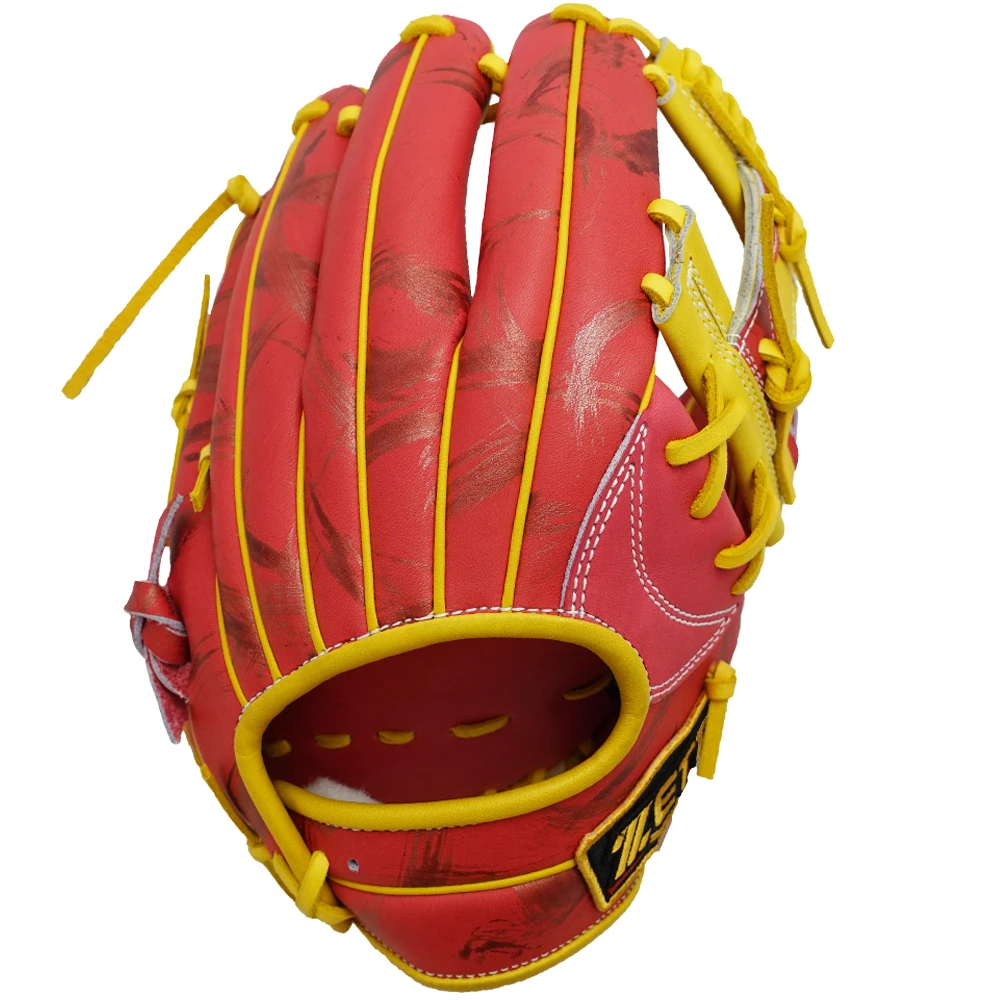 ZETT PRO STATUS - BPG-PRO - MAGENTA/YELLOW - MADE IN JAPAN - 11.5" BASEBALL GLOVE