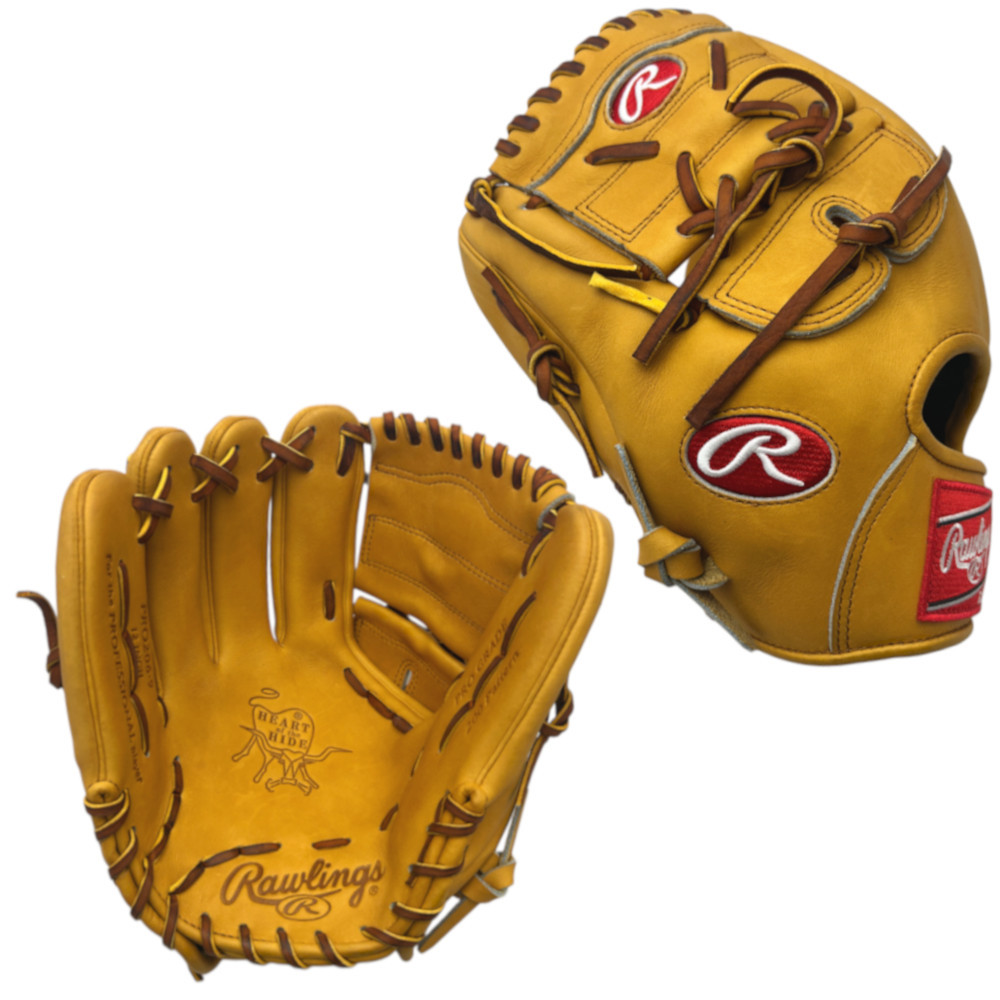 CUSTOM RAWLINGS HEART OF THE HIDE PRO206-9 - TAN - 12" LHT BASEBALL GLOVE