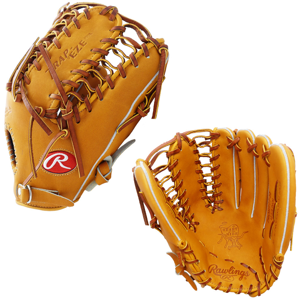CUSTOM RAWLINGS HEART OF THE HIDE PROMT27 - TAN - 12.75" RHT BASEBALL GLOVE