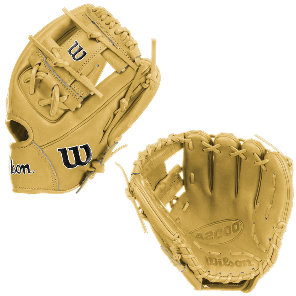 CUSTOM WILSON A2000 1788 - BLONDE - 11.25" RHT BASEBALL GLOVE