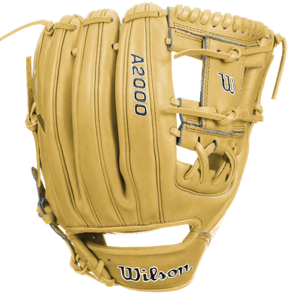 CUSTOM WILSON A2000 1975 - BLONDE - 11.75" RHT BASEBALL GLOVE