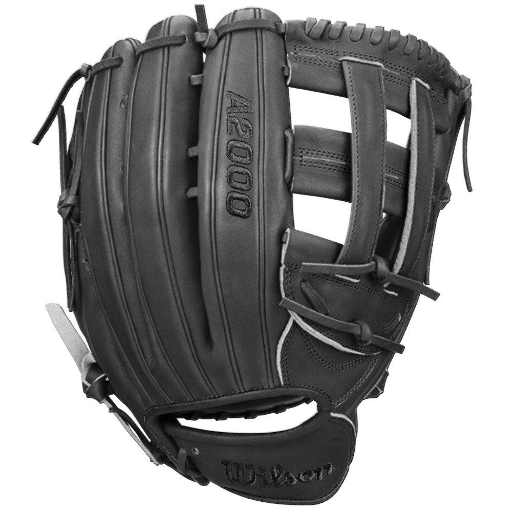 CUSTOM WILSON A2000 1750 - STEALTH - 12.5" RHT BASEBALL GLOVE