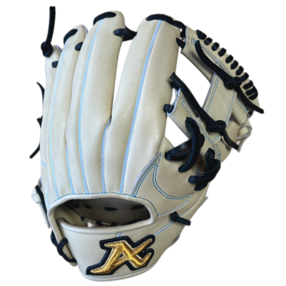 USED ATOMS PROFESSIONAL LINE AJK-06 - MADE IN JAPAN - BLBK - 11.5" BASEBALL GLOVE