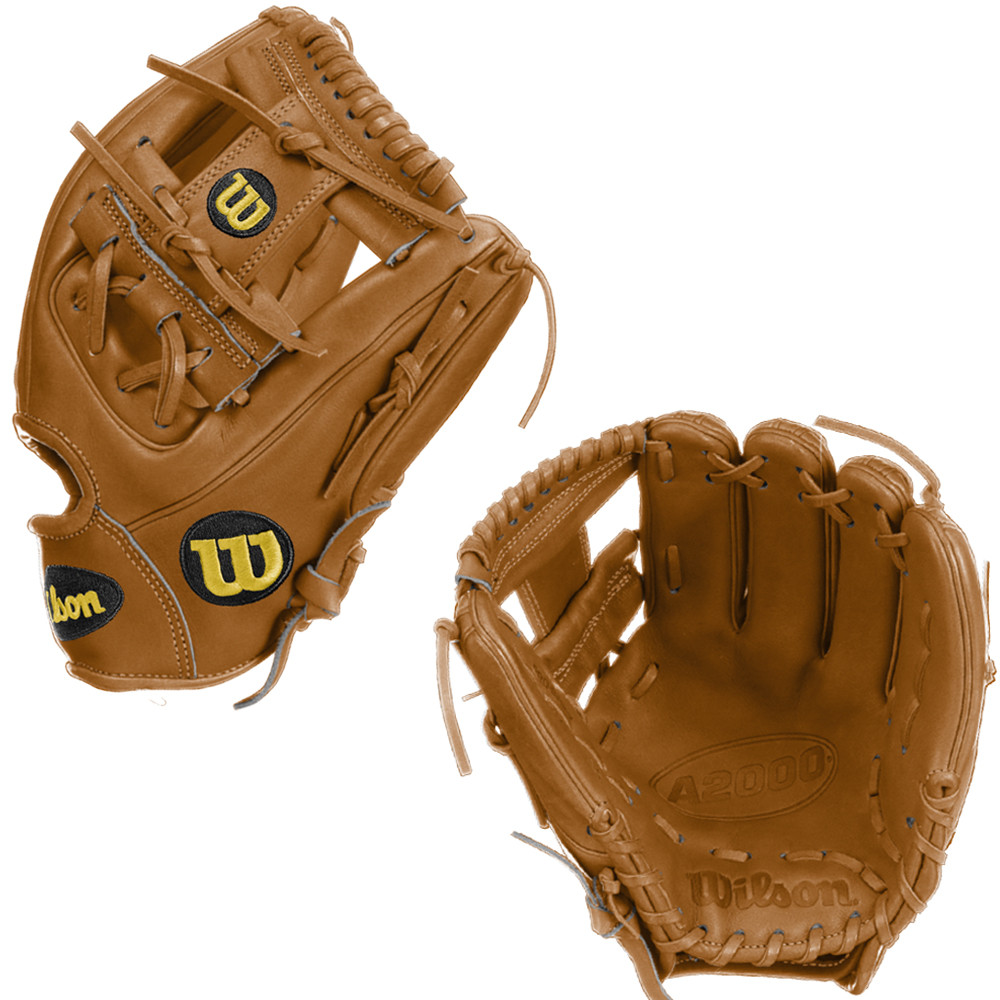 CUSTOM WILSON A2000 1975 - TAN - 11.75" RHT BASEBALL GLOVE
