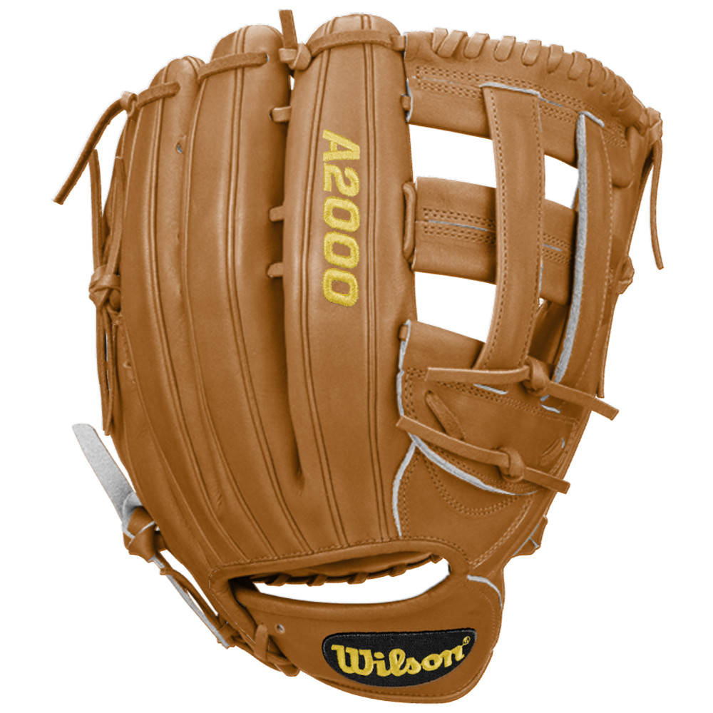 CUSTOM WILSON A2000 1750 - TAN - 12.5" RHT BASEBALL GLOVE