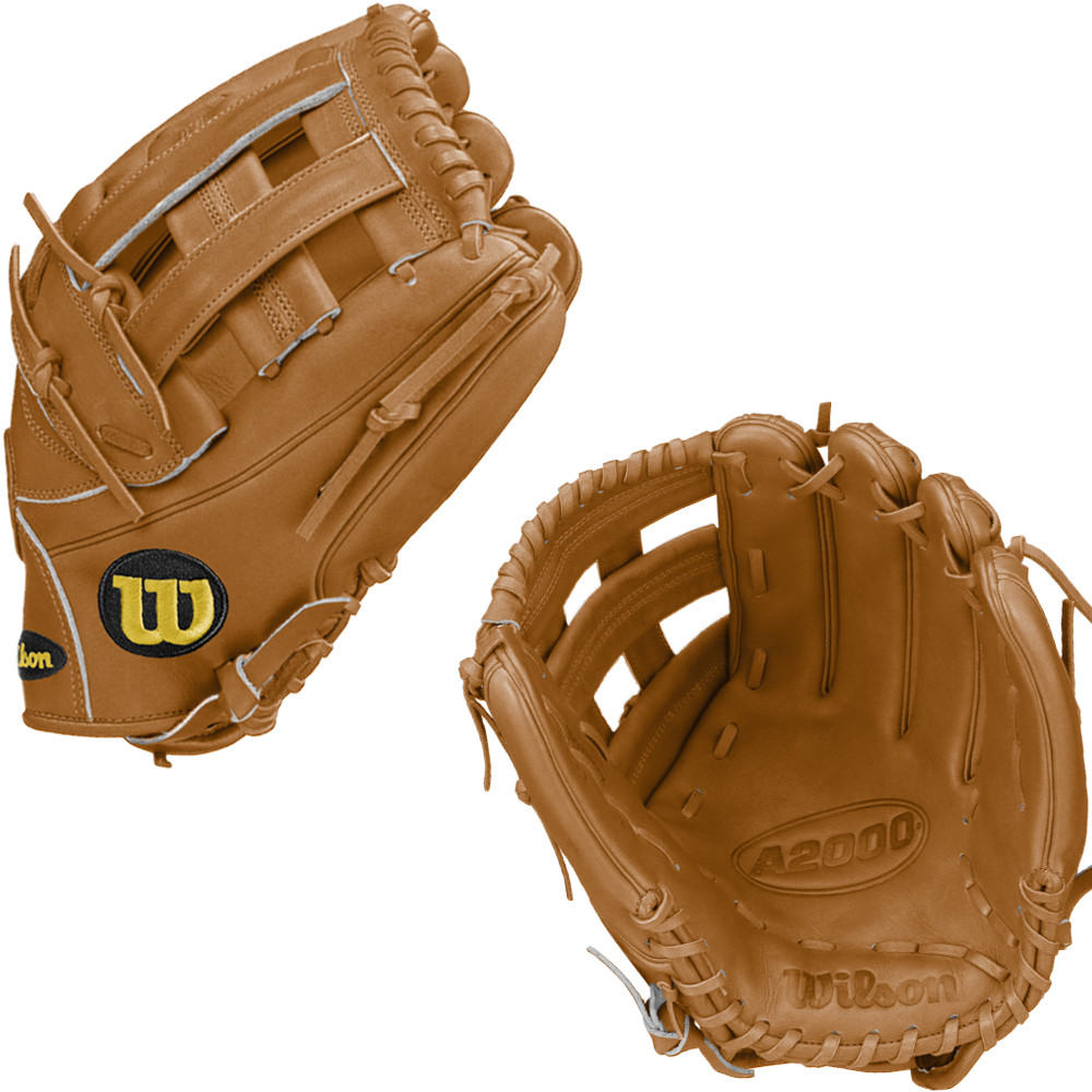CUSTOM WILSON A2000 1777 - TAN - 12.75" RHT BASEBALL GLOVE