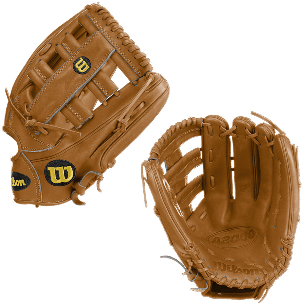 CUSTOM WILSON A2000 SP13- TAN - 13" RHT SOFTBALL / BASEBALL GLOVE