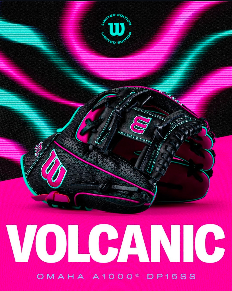 CWS WILSON EXCLUSIVE A1000 - VOLCANIC - DP15 - 11.5" RHT BASEBALL GLOVE