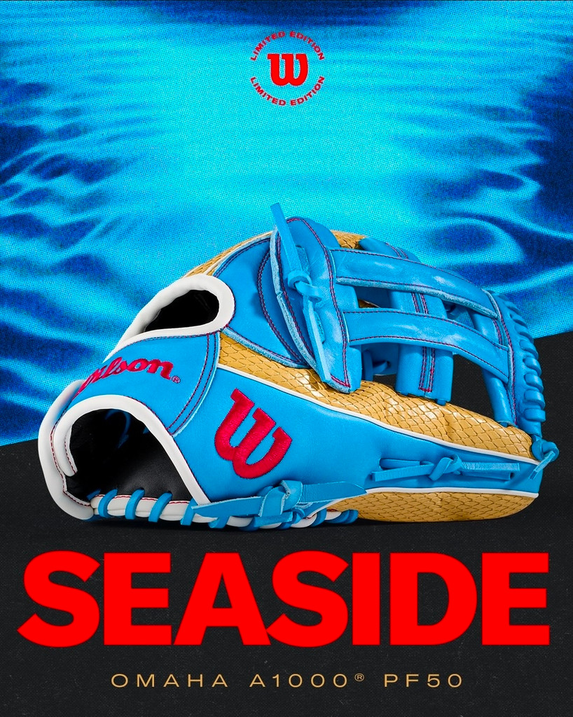 CWS WILSON EXCLUSIVE A1000 - SEASIDE - PF50 - 12.25" RHT BASEBALL GLOVE