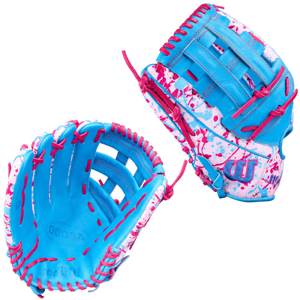 CWS WILSON EXCLUSIVE A2000 - SCOUT SPLATTER - 1750 - 12.5" LHT BASEBALL GLOVE