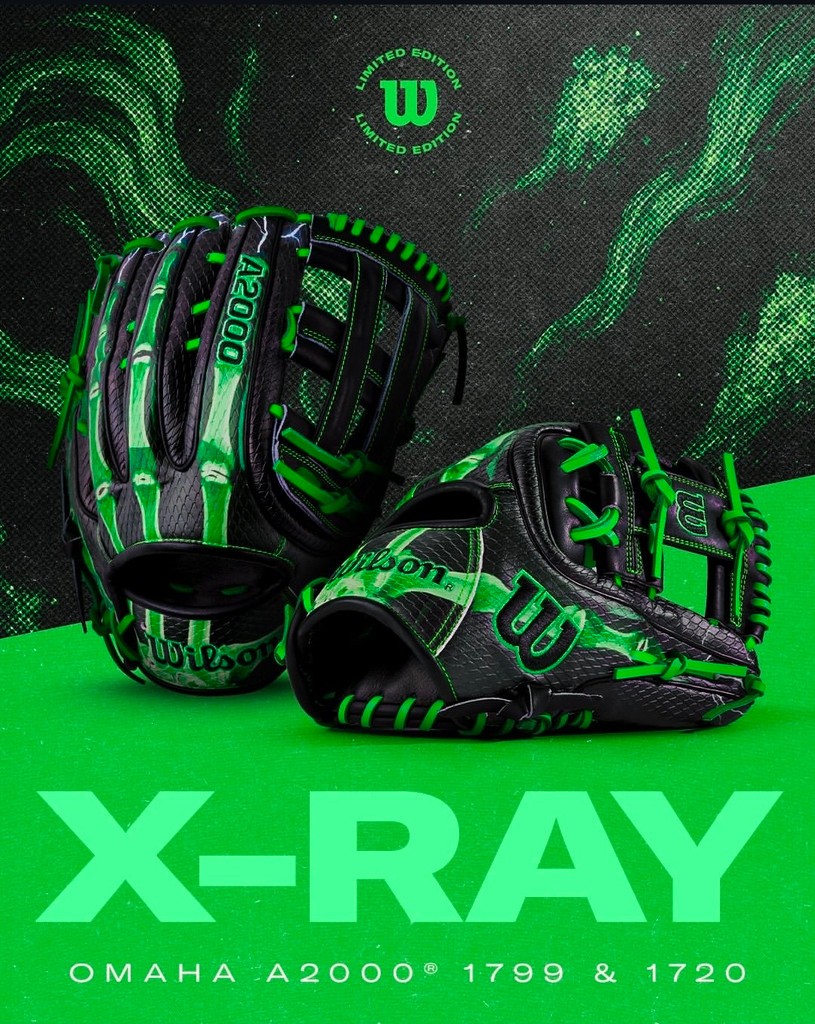 CWS WILSON EXCLUSIVE A2000 - X-RAY - 1779 - 12.75" RHT BASEBALL GLOVE