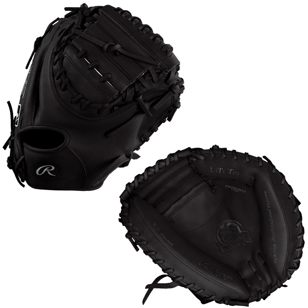 CUSTOM RAWLINGS PRO PREFERRED PROSCM33-23 - STEALTH - 33" RHT CATCHER'S MITT