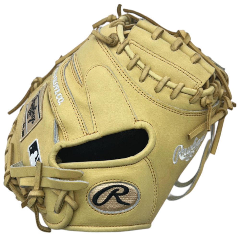 CUSTOM RAWLINGS PRO PREFERRED PROSCM33-23 - BLONDE - 33" RHT CATCHER'S MITT