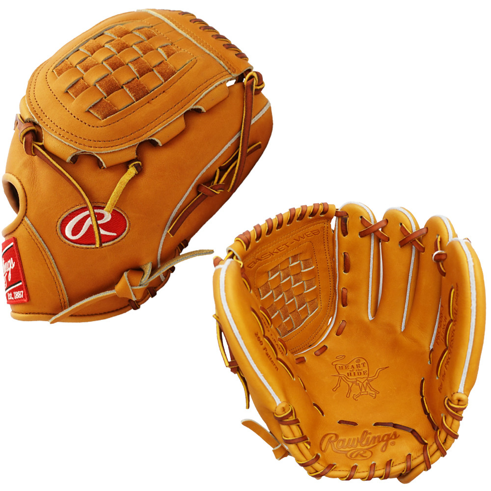 CUSTOM RAWLINGS HEART OF THE HIDE PRO206-3 - TAN - 12" RHT CATCHER'S MITT