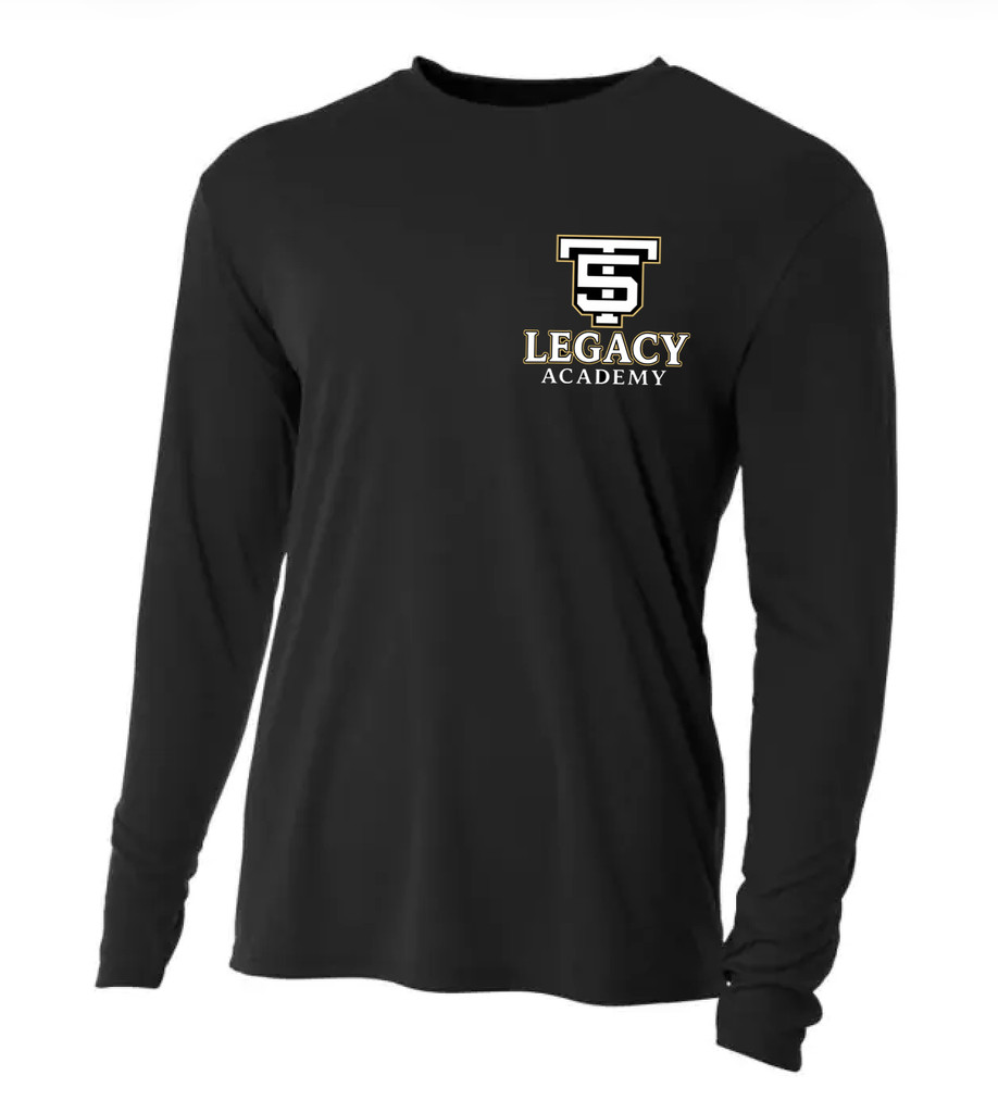 5T Legacy Long Sleeve  - Black