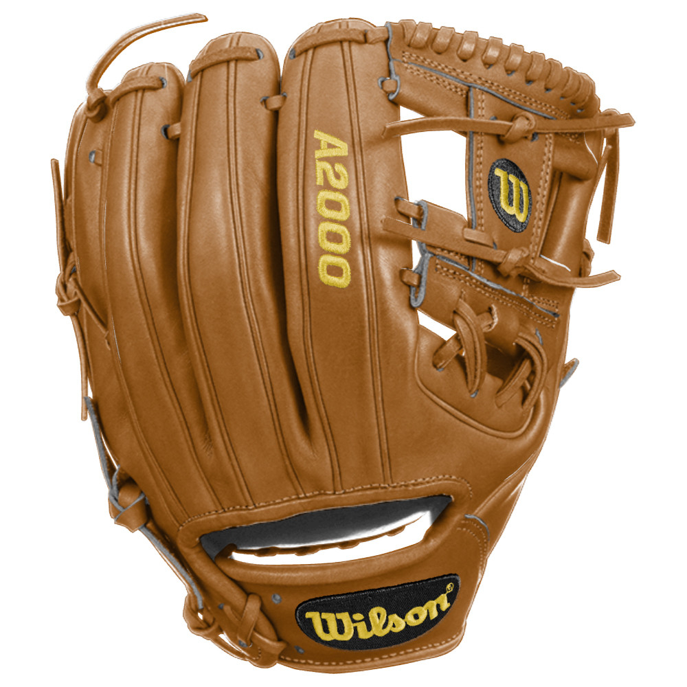 CUSTOM WILSON A2000 1786 - TAN - 11.5” RHT BASEBALL GLOVE