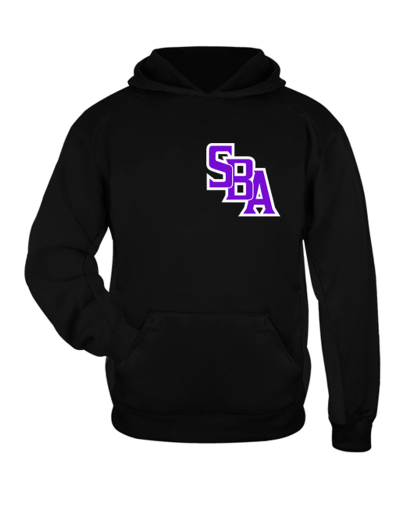 SBA Dri-Fit Hoodie - Black