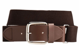 Brown Youth Baseball Belt