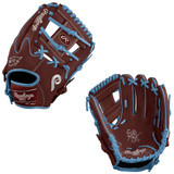 CUSTOM RAWLINGS HEART OF THE HIDE PRO204W-2 - PHILLIES - 11.5" BASEBALL GLOVE CUSTOM RAWLINGS HEART OF THE HIDE PRO204W-2 - PHILLIES - 11.5" BASEBALL GLOVE