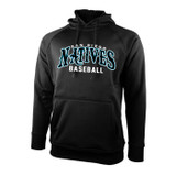 Natives dri-fit hoodie - black