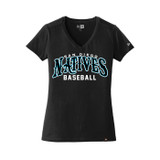 Natives Women's v-neck - black Natives Women's v-neck - black